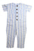 A Blue Short Sleeve Rompers from Seed in size 2T for neutral. (Front View)