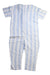 A Blue Short Sleeve Rompers from Seed in size 2T for neutral. (Back View)