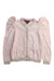 A Pink Cardigans from Velveteen in size 4T for girl. (Front View)
