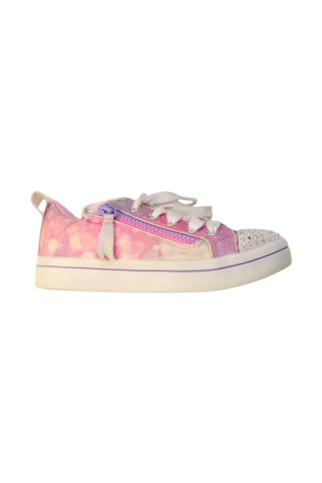 A Multicolour Sneakers from Skechers in size 6T for girl. (Front View)