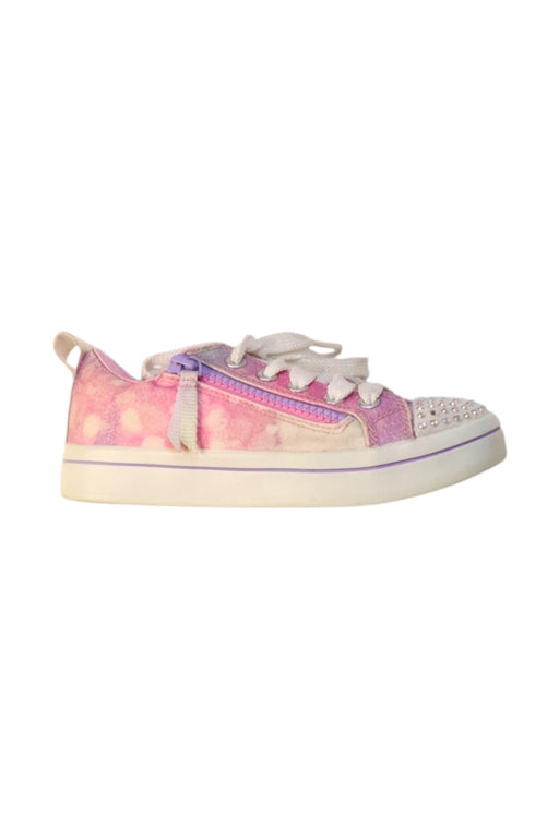 A Multicolour Sneakers from Skechers in size 6T for girl. (Front View)