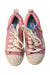 A Multicolour Sneakers from Skechers in size 6T for girl. (Back View)