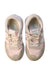 A Beige Sneakers from New Balance in size 5T for girl. (Back View)