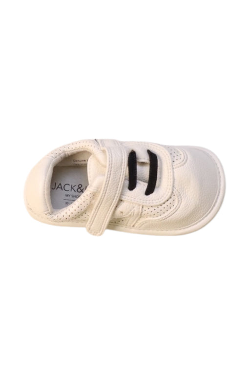 A Ivory Sneakers from Jack & Lily in size 3T for neutral. (Front View)