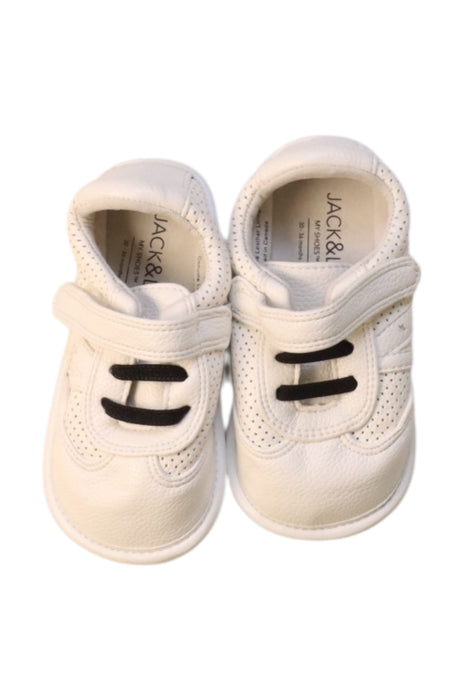 A Ivory Sneakers from Jack & Lily in size 3T for neutral. (Back View)