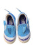 A Blue Slip Ons from Vans in size 18-24M for neutral. (Back View)