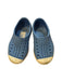 A Blue Slip Ons from Native Shoes in size 12-18M for neutral. (Front View)