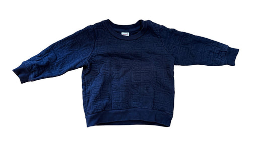A Navy Crewneck Sweatshirts from Seed in size 18-24M for neutral. (Front View)