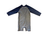 A Navy Swimsuits from RuggedButts in size 18-24M for boy. (Back View)
