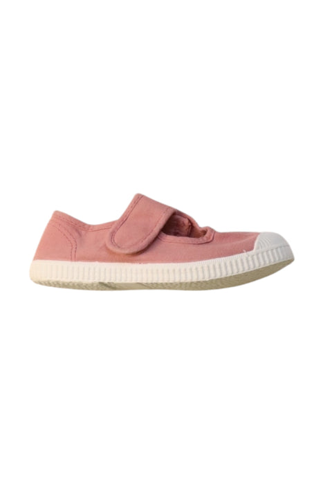 A Pink Slip Ons from Hampton Canvas in size 6T for girl. (Front View)