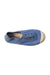 A Blue Slip Ons from Hampton Canvas in size 5T for neutral. (Front View)