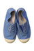 A Blue Slip Ons from Hampton Canvas in size 5T for neutral. (Back View)