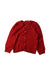 A Red Cardigans from Bonpoint in size 12-18M for girl. (Front View)