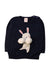 A Navy Long Sleeve Tops from Seed in size 3-6M for neutral. (Front View)