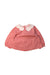 A Red Long Sleeve Tops from Jacadi in size 12-18M for girl. (Front View)