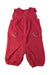 A Red Sleeveless Rompers from Jacadi in size 6-12M for girl. (Front View)
