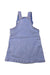 A Blue Overall Dresses from Seed in size 6-12M for girl. (Back View)
