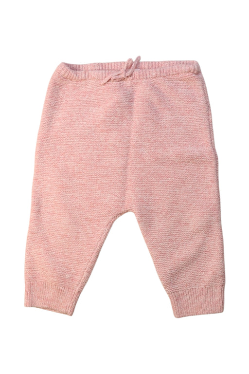 A Pink Casual Pants from Seed in size 6-12M for girl. (Front View)