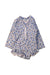 A Blue Rash Guards from Purebaby in size 3-6M for neutral. (Front View)