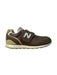 A Brown Sneakers from New Balance in size 4T for neutral. (Front View)