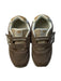 A Brown Sneakers from New Balance in size 4T for neutral. (Back View)
