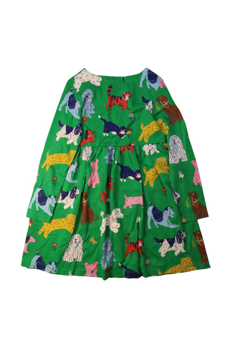 A Multicolour Long Sleeve Dresses from Boden in size 6T for girl. (Back View)
