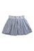 A Blue Mid Skirts from Swildens in size 5T for girl. (Front View)