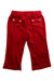 A Red Sweatpants from Ferrari in size 2T for girl. (Back View)