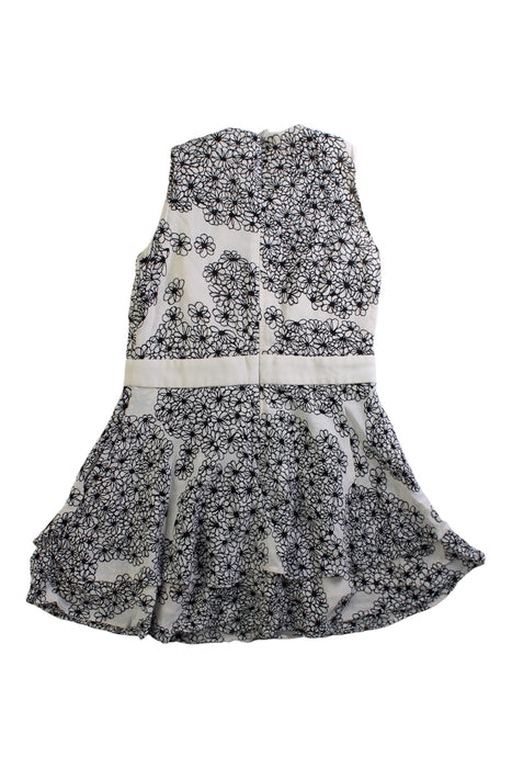 A Black Sleeveless Dresses from Bora Aksu in size 5T for girl. (Back View)