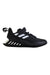 A Black Sneakers from Adidas in size 5T for boy. (Front View)