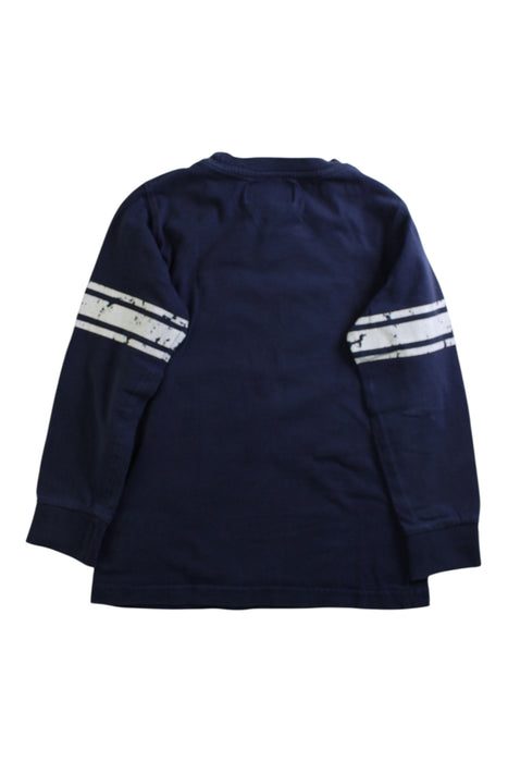 A Navy Long Sleeve T Shirts from Hackett in size 3T for boy. (Back View)