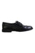 A Black Dress Shoes from Geox in size 7Y for boy. (Front View)