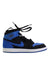 A Black Sneakers from Air Jordan in size 7Y for boy. (Front View)