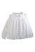A White Long Sleeve Shirts from Excuse My French in size 12Y for girl. (Front View)