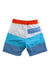 A Multicolour Swim Shorts from Platypus in size 3-6M for boy. (Back View)