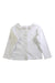A White Long Sleeve Tops from Chickeeduck in size 18-24M for girl. (Back View)