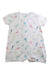 A Multicolour Short Sleeve Rompers from Petit Bateau in size 2T for girl. (Back View)