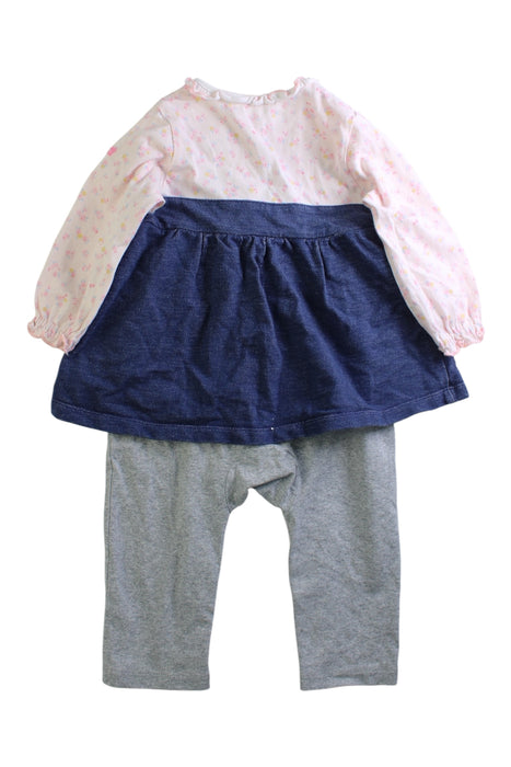 A Multicolour Pants Sets from Hot Biscuits Mikihouse in size 2T for girl. (Back View)