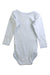 A White Long Sleeve Bodysuits from Petit Bateau in size 2T for girl. (Back View)