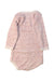 A White Long Sleeve Bodysuits from Petit Bateau in size 3-6M for neutral. (Back View)