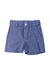 A Blue Shorts from Nanan in size 3-6M for neutral. (Front View)