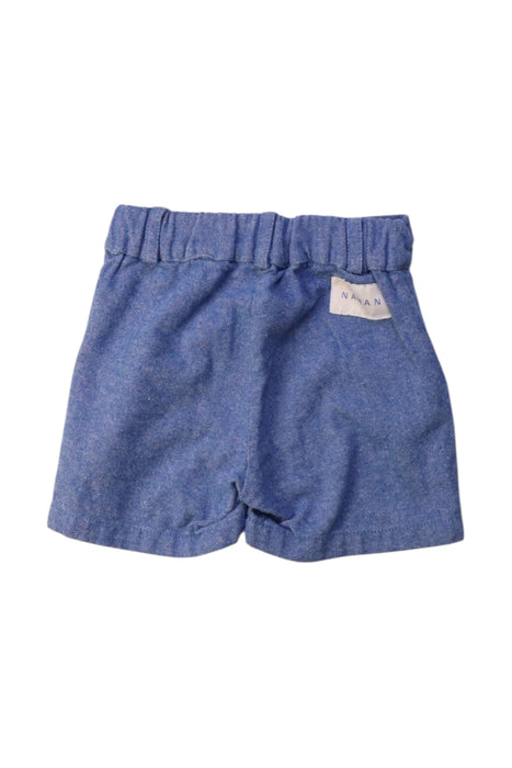 A Blue Shorts from Nanan in size 3-6M for neutral. (Back View)