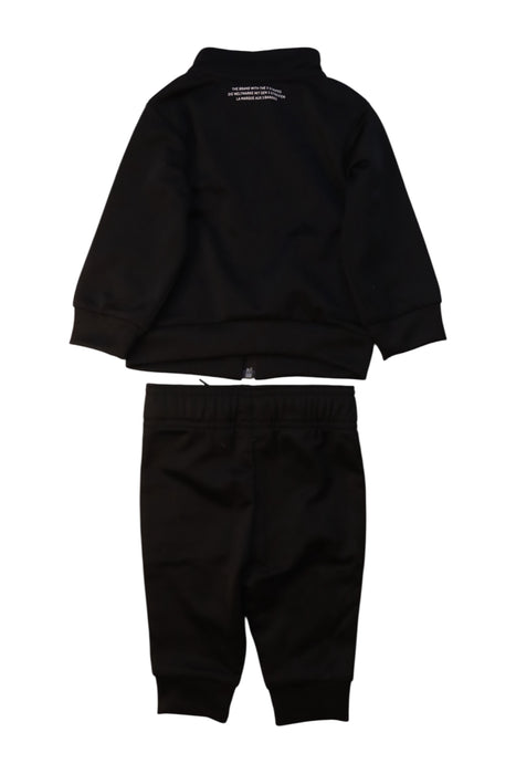 A Black Pants Sets from Adidas in size 3-6M for neutral. (Back View)