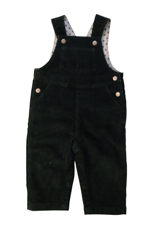 A Black Long Overalls from Petit Bateau in size 3-6M for boy. (Front View)