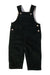 A Black Long Overalls from Petit Bateau in size 3-6M for boy. (Front View)