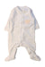 A White Onesies from Chicco in size 0-3M for neutral. (Front View)