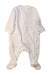 A White Onesies from Chicco in size 0-3M for neutral. (Back View)
