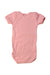 A Pink Short Sleeve Bodysuits from Petit Bateau in size 3-6M for girl. (Back View)