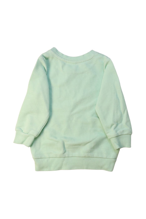 A Green Crewneck Sweatshirts from Seed in size 6-12M for neutral. (Back View)