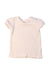 A White Short Sleeve Tops from Seed in size 3-6M for neutral. (Front View)